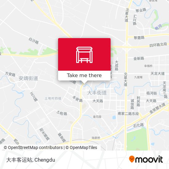 大丰客运站 map