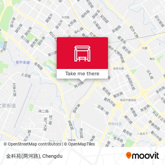 金科苑(两河路) map