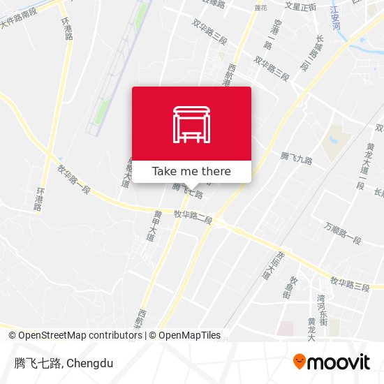 腾飞七路 map
