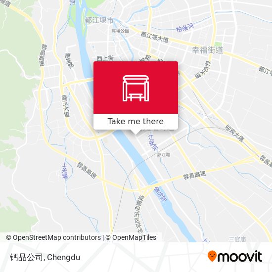 钙品公司 map