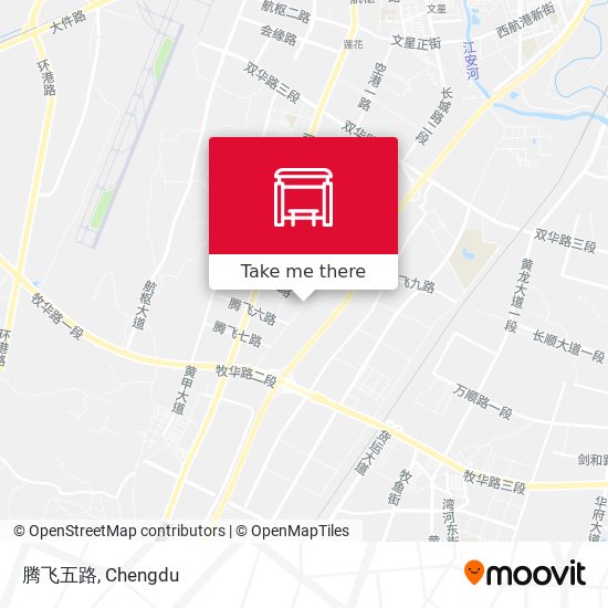 腾飞五路 map