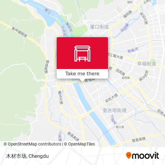 木材市场 map