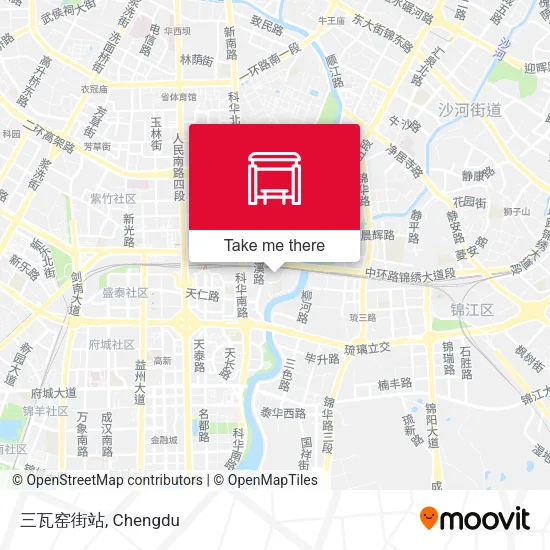 三瓦窑街站 map