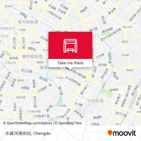 水碾河南街站 map