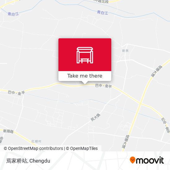 焉家桥站 map