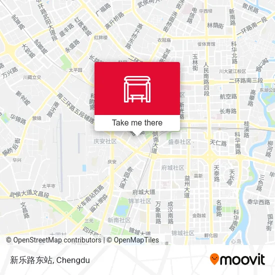新乐路东站 map
