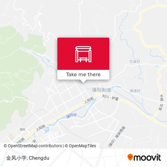 金凤小学 map