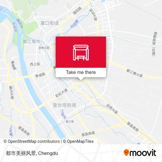 都市美丽风景 map