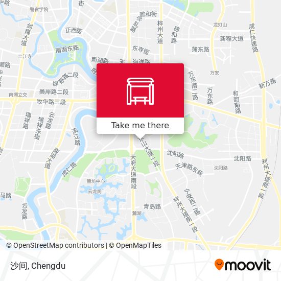 沙间 map