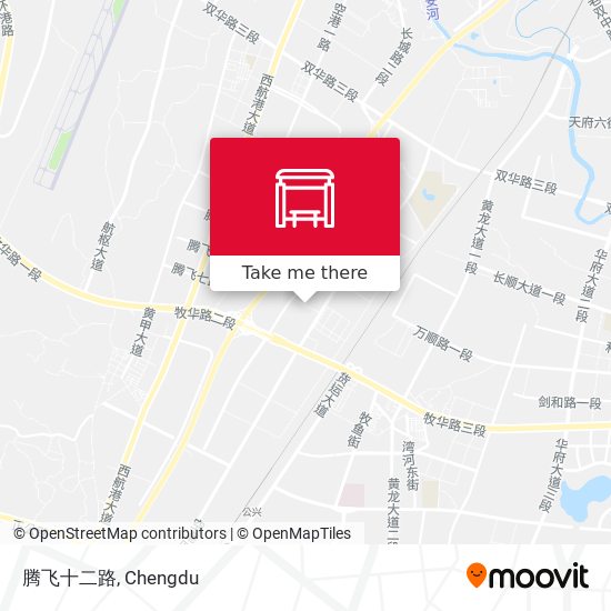 腾飞十二路 map