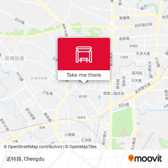 诺特路 map