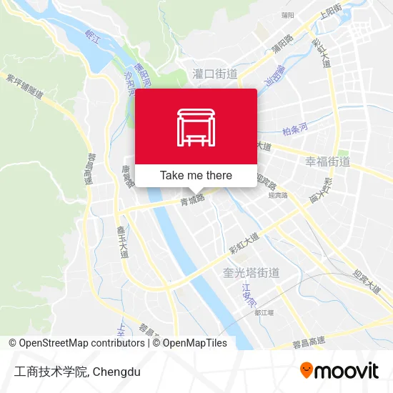 工商技术学院 map