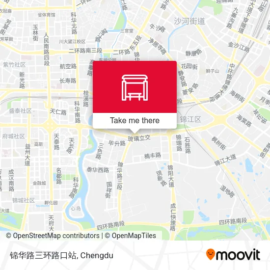 锦华路三环路口站 map