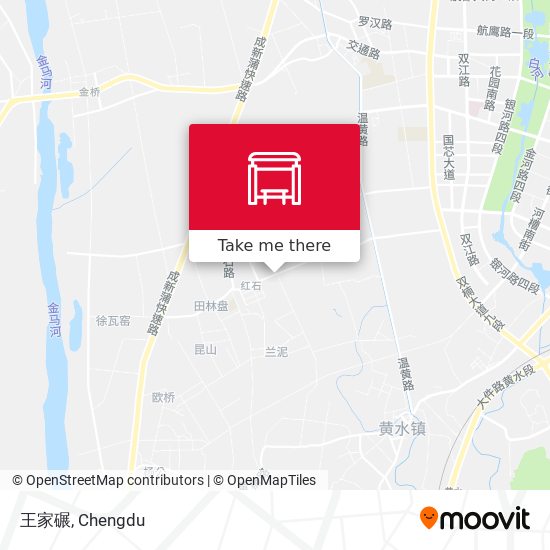 王家碾 map