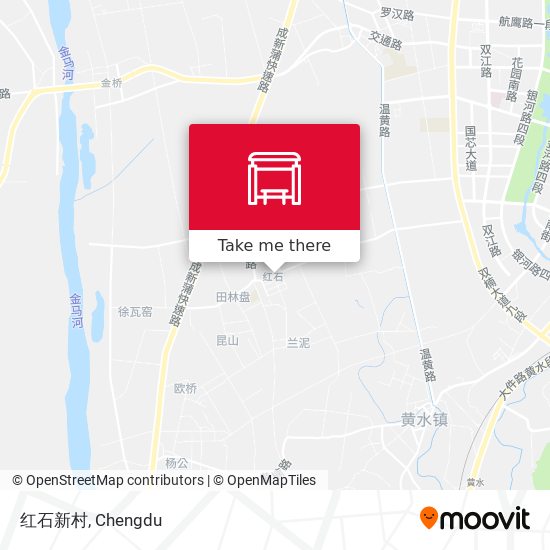 红石新村 map