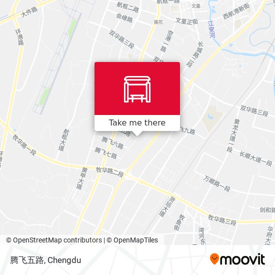 腾飞五路 map