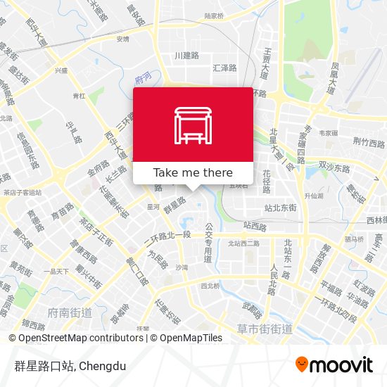 群星路口站 map