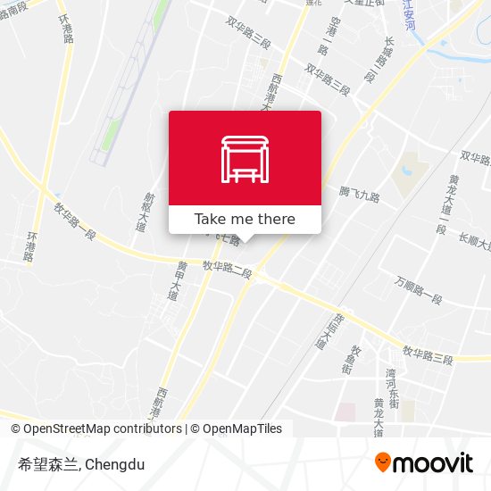 希望森兰 map
