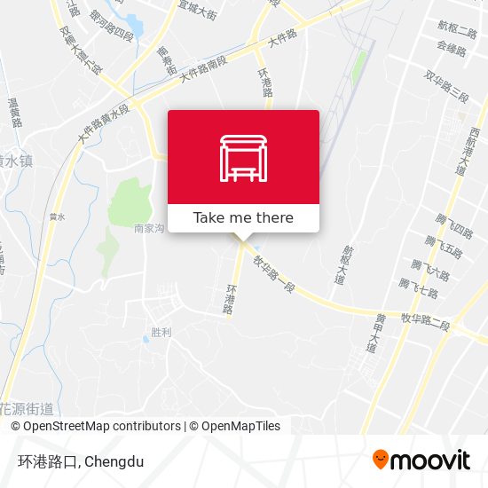 环港路口 map