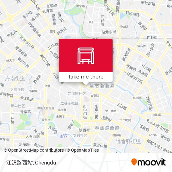 江汉路西站 map