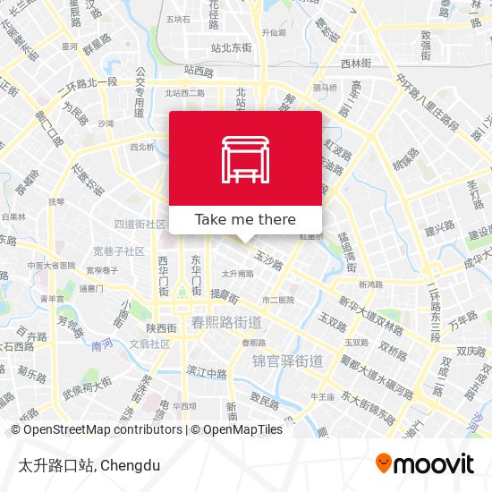 太升路口站 map