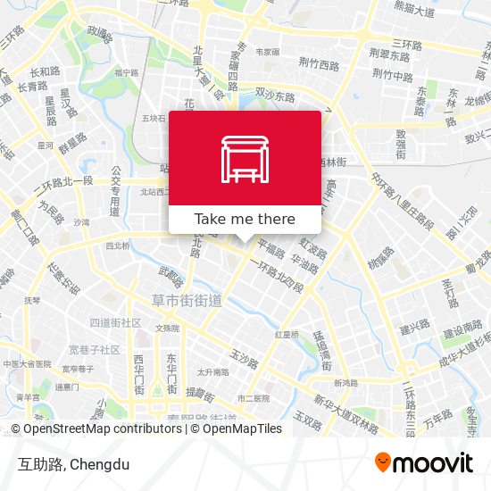 互助路 map