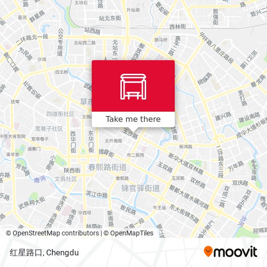 红星路口 map