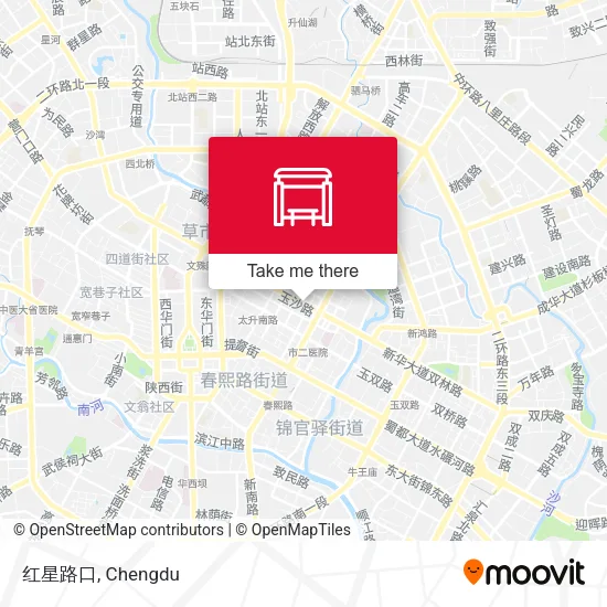 红星路口 map