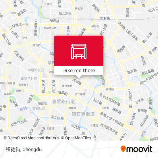福德街 map
