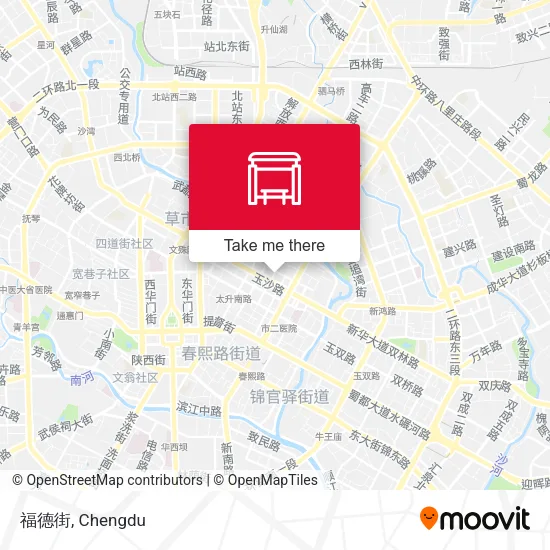 福德街 map