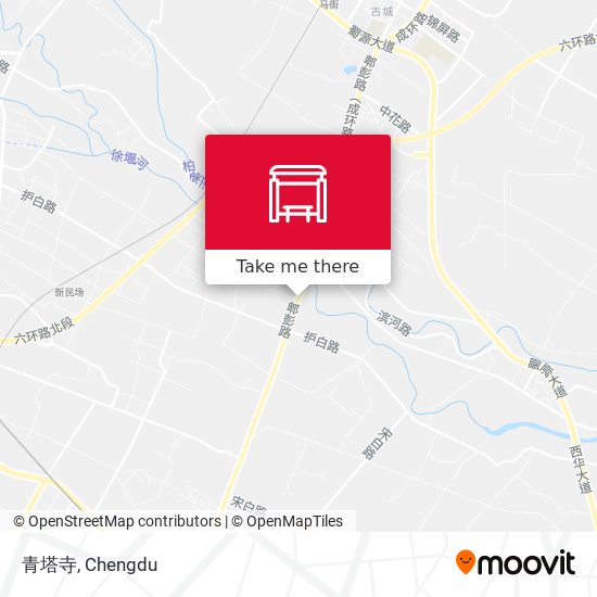 青塔寺 map