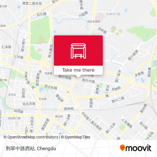 荆翠中路西站 map