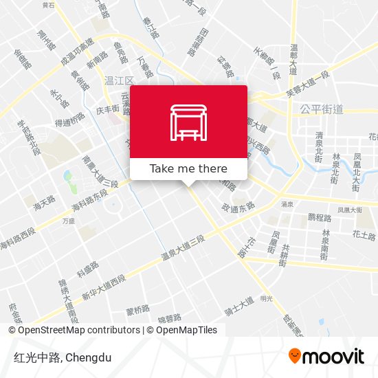 红光中路 map