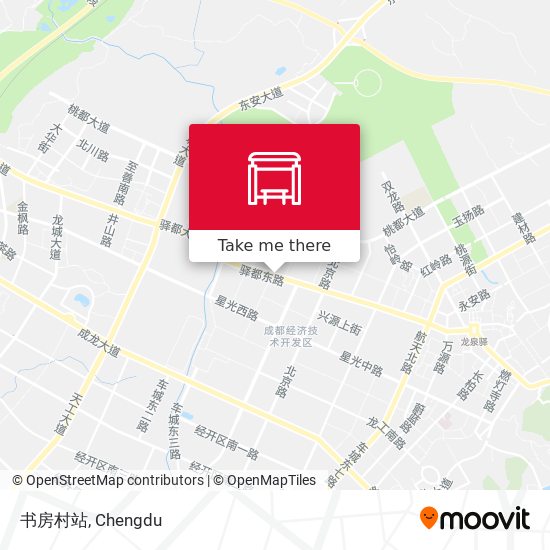 书房村站 map
