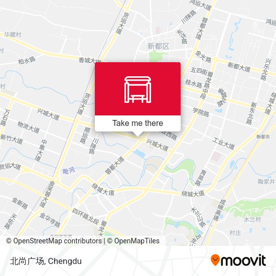 北尚广场 map