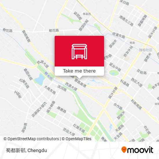蜀都新邨 map