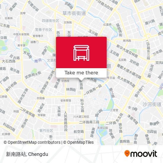 新南路站 map