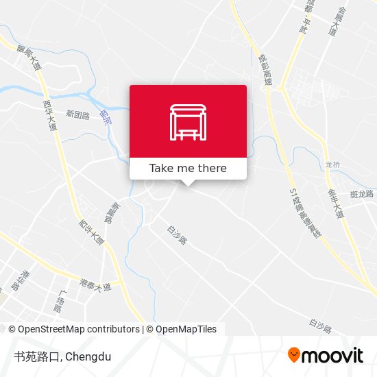 书苑路口 map