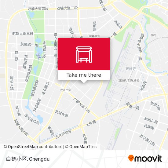 白鹤小区 map