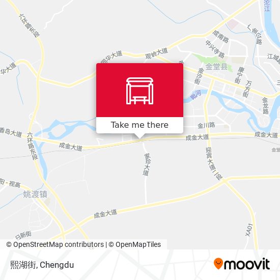 熙湖街 map