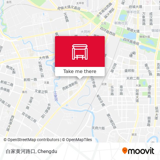 白家黄河路口 map