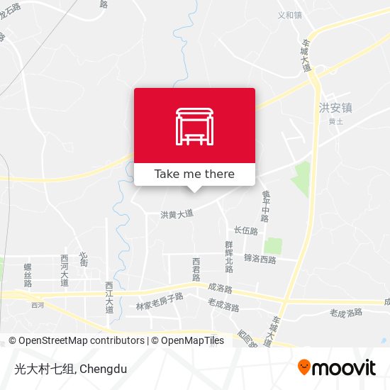 光大村七组 map