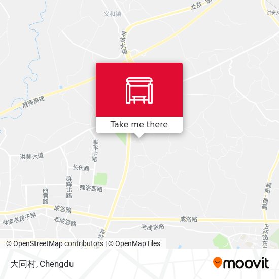 大同村 map