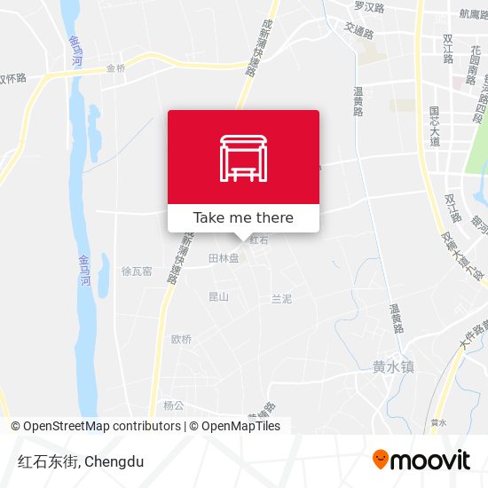 红石东街 map