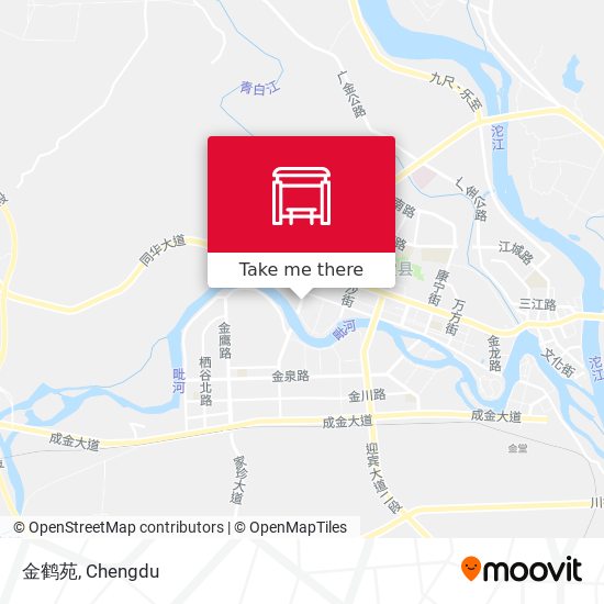 金鹤苑 map