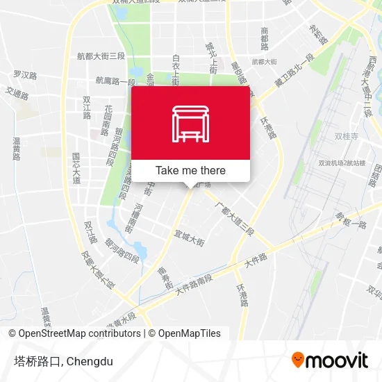 塔桥路口 map