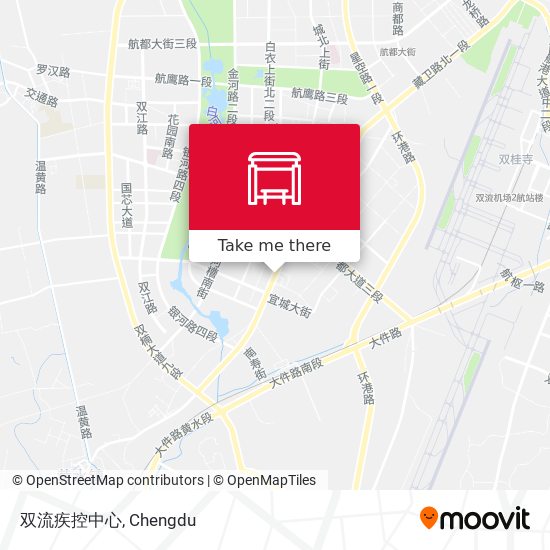 双流疾控中心 map