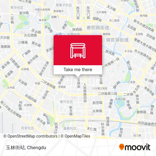 玉林街站 map