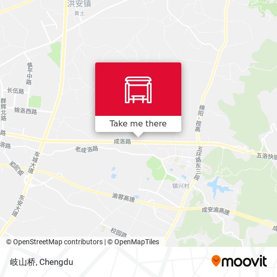 岐山桥 map