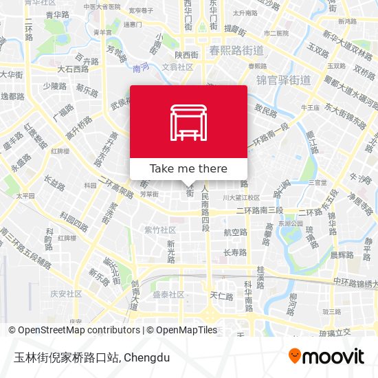 玉林街倪家桥路口站 map